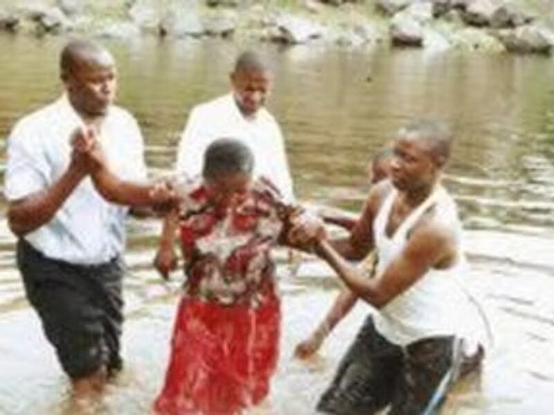 Baptism ceremony