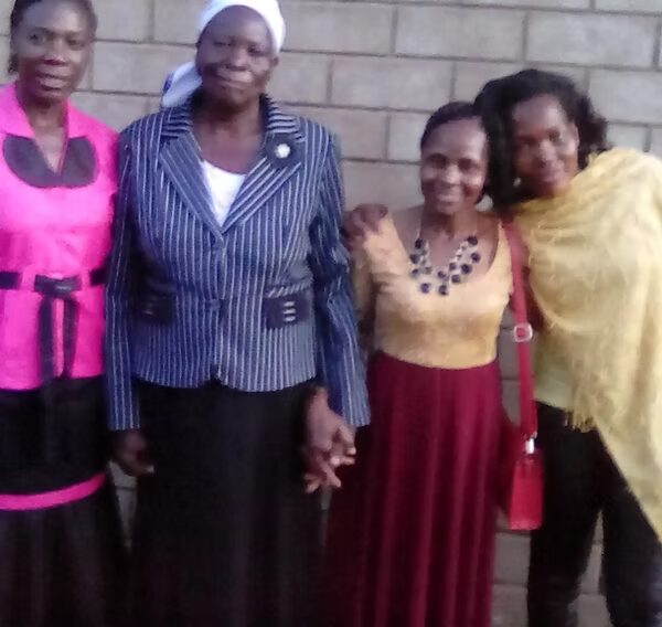 Pastor Patrick with church group